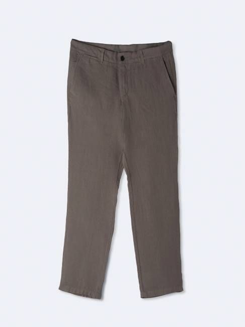 Linen Trousers Ilha Taupe