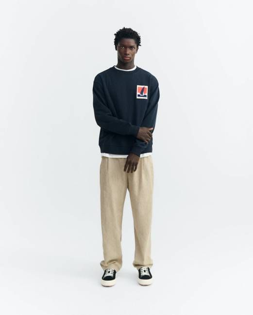 Leon patched optimist sweatshirt