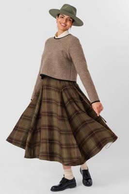Crop Sweater, Wool