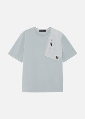 RELAXED GD S/S TEE LIGHT BLUE
