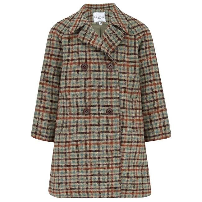 Clerkenwell Girls Bridge Coat - Hatton Chequer
