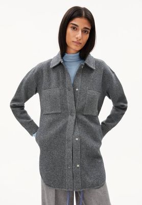 ALMARAA SOFT | mid grey melange-oatmilk