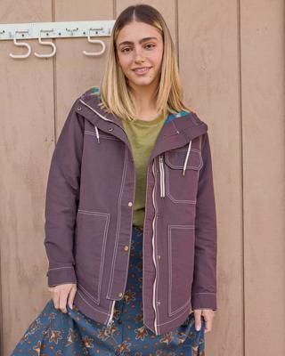 Hot 100% Ramie Stonewashed Jacket, Premium, Medium Weight, Pure Ramie, Women Blouse, Women Jacket, Sustainable Fashion, Purple Jacket