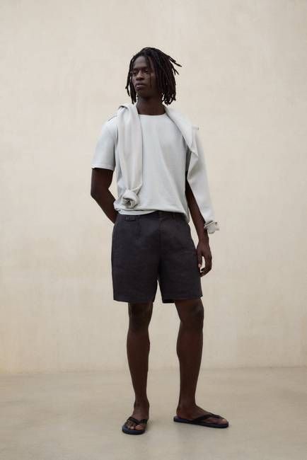 DARK GREY TIKA SHORTS