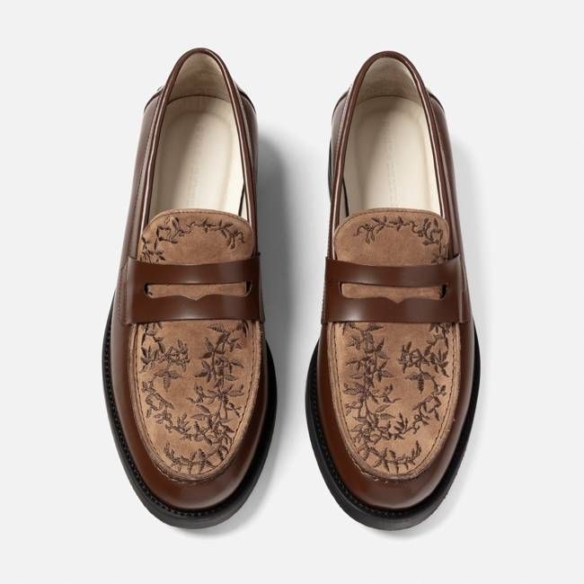 Wilde Chestnut Vine Penny Loafer - Men's