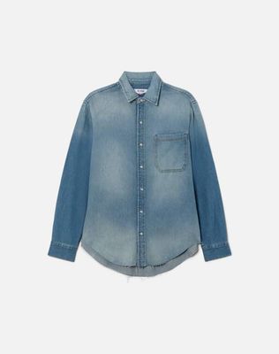 Easy Denim Shirt - Aged Worn Blue