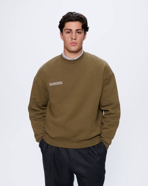 Mens 365 Heavyweight Sweatshirt—Soil Brown