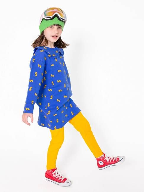 Girls' Organic Cotton Marigold Leggings