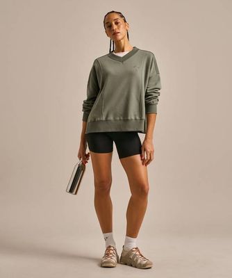Athletic V Neck Sweatshirt