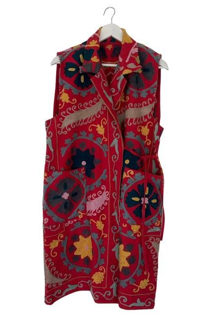 NEW! Suzani Tie-Up Vest No.2