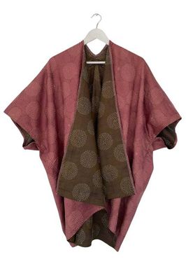 Vintage Silk Trudi Poncho No.65 Jodhpur Edit