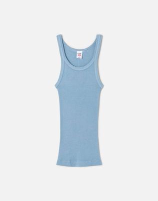 Hanes Ribbed Tank - Pacific