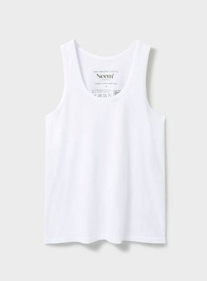 The Perfect White 100% Organic Cotton Tank Top