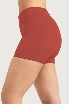 Recycling Running Shorts rost (orange) -