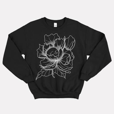 Peony Skullflower Sweatshirt (Unisex)