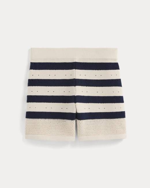 Open-Knit Short in Everyday Cotton | Canvas / Navy