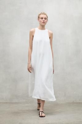 WHITE UKARA DRESS