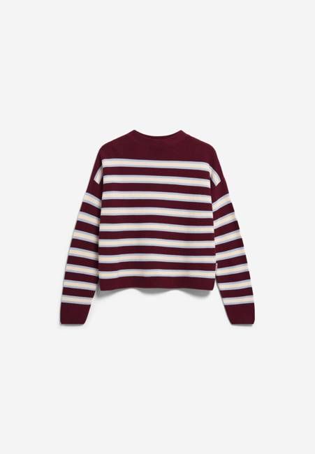 MERINAA GESTREIFTER STRICKPULLOVER