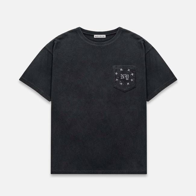 NY Washed Black Pocket T-Shirt