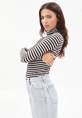 MALENAA STRIPES | schwarze Hafermilch