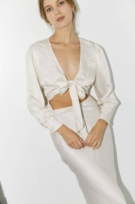 Lauren Top in Silky Cream