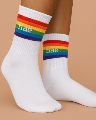 Sock Pride White