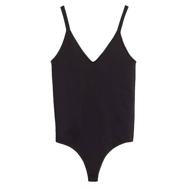 Seamless Cross Back Tank Bodysuit