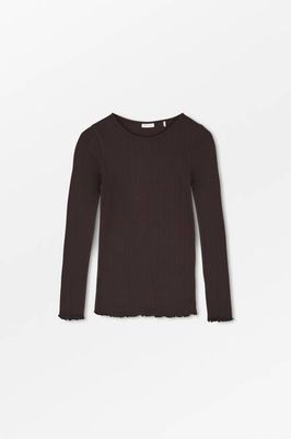 Edie blouse - Dark brown
