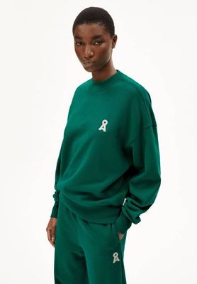 ICONIC Å ALIZAA SWEAT | emerald green