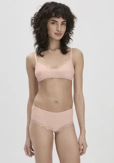 Panty Lace Regular Cut COTTON FEEL made of organic cotton