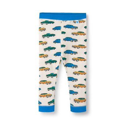 Elstar leggings for baby with cars