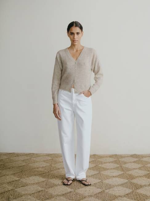 Una Jean, Recycled Denim, Salt