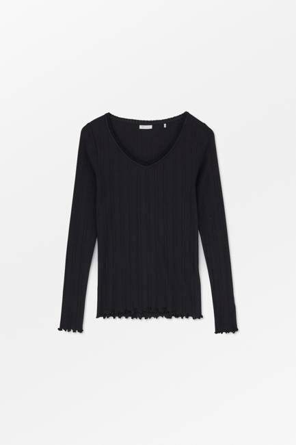 June V blouse - Black