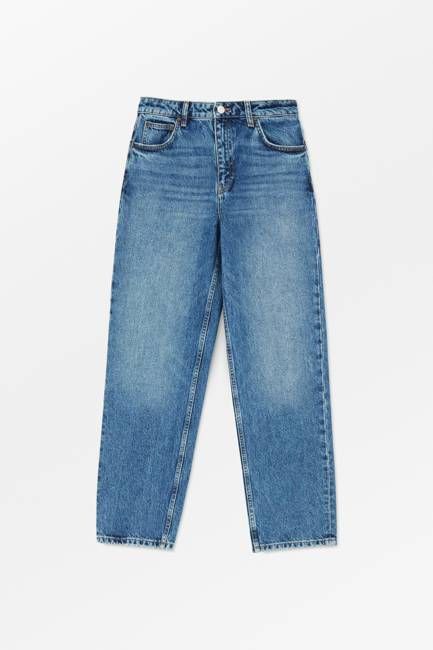 Allison cropped jeans - Slouchy blue