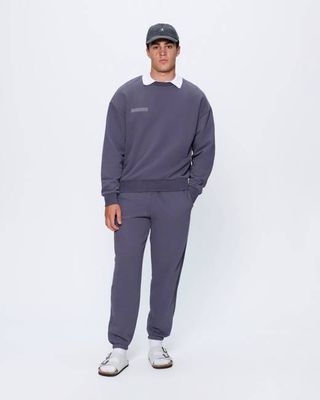 Mens 365 Midweight Track Pants—Slate Blue