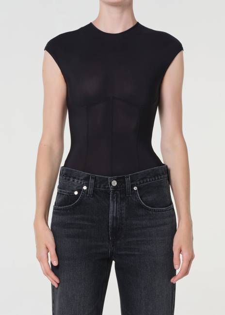 Nadia Bodysuit in Black