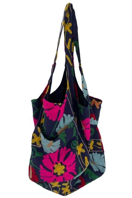 NEW! Zero Waste Suzani Tote Bag No.8