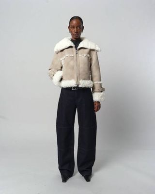 Sample Rey Suede Coat