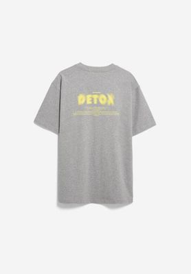 MAARKOS DETOX T-SHIRT | silbermeliert