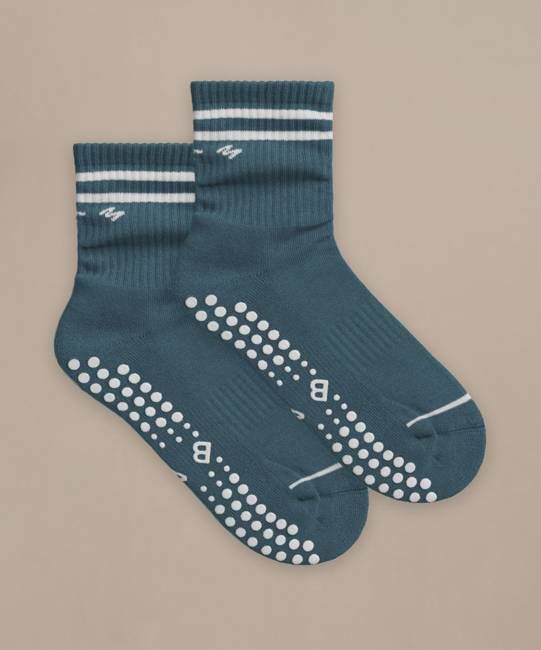 Pilates Grip Crew Socks - 1 pair