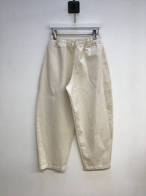 Cedar Organic Cotton Twill Trouser in Off White Sample