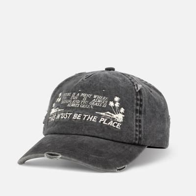 This Must Be The Place Washed Black Cap