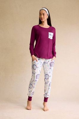 Relaxed Long Sleeve Harem Set
