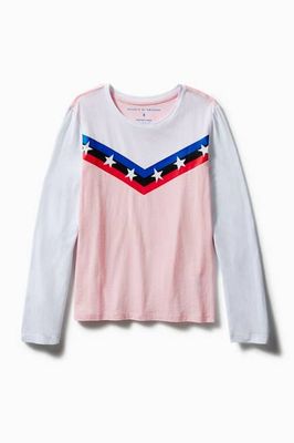 Varsity Colorblock Tee - FINAL SALE