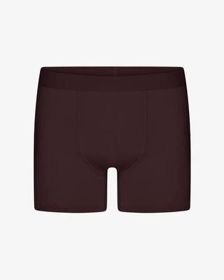 Classic Organic Boxer Briefs - Oxblood Red