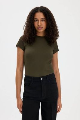 Fine Rib Tee