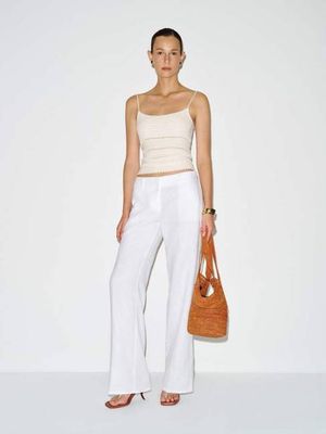 Gisele Low Rise Linen Pant