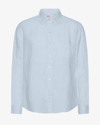 Linen Shirt - Polar Blue