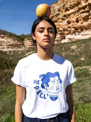 CAMISETA FUTABAYAMA BLANCA UNISEX