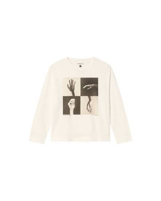 Long sleeve hands Emily t-shirt